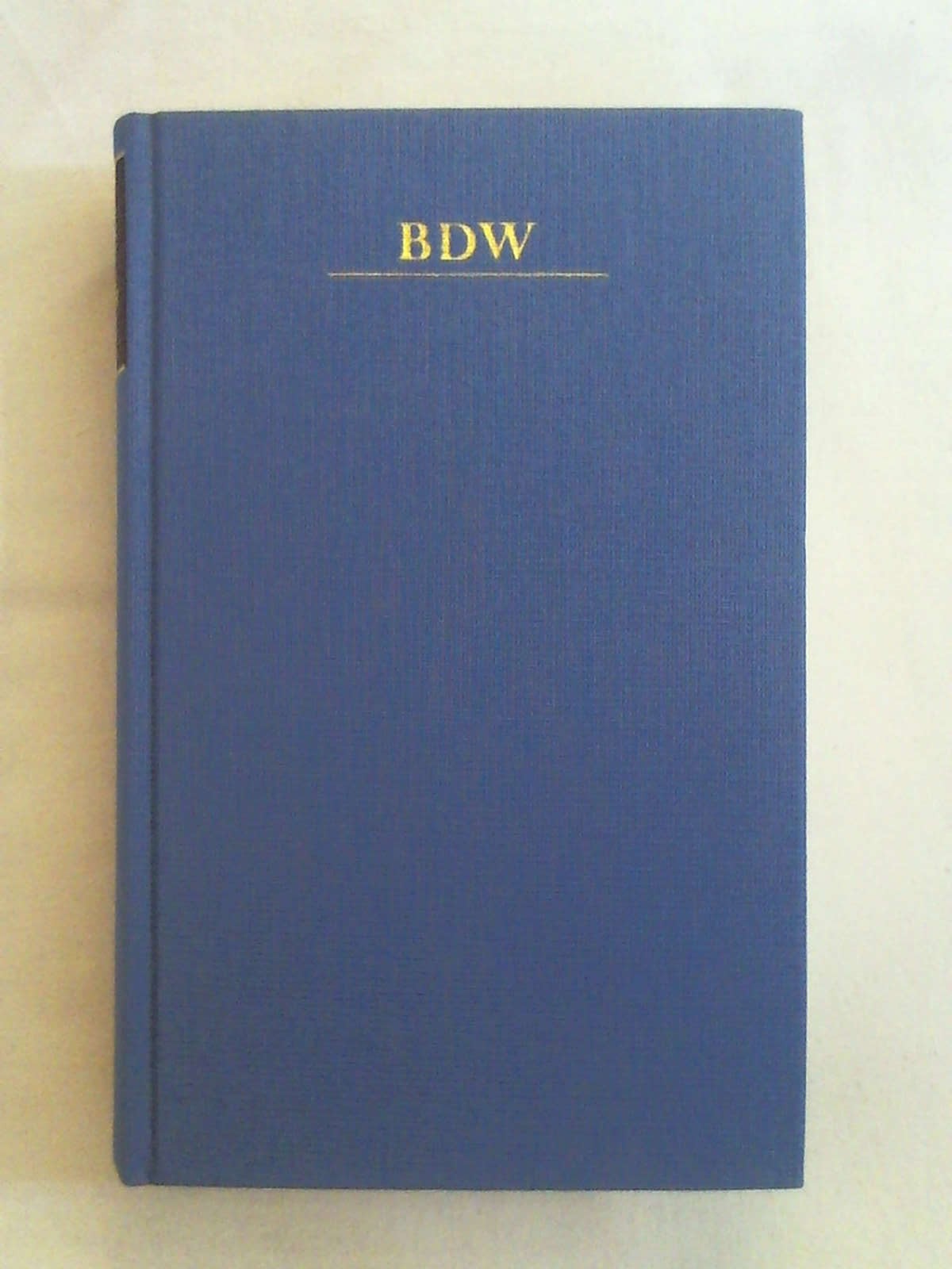 Bibliothek der Weltliteratur BDW: Gedichte. - Johann W von Goethe