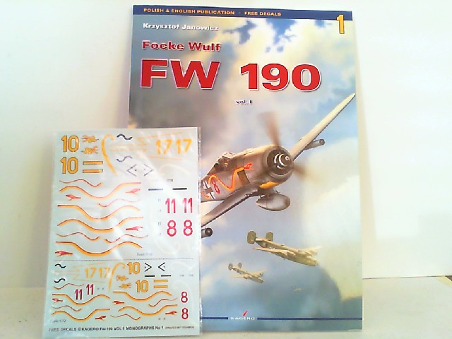 Focke Wolf Fw 190 Vol.I (Monographs 1). Polish & English publication. - Krzysztof, Janowicz