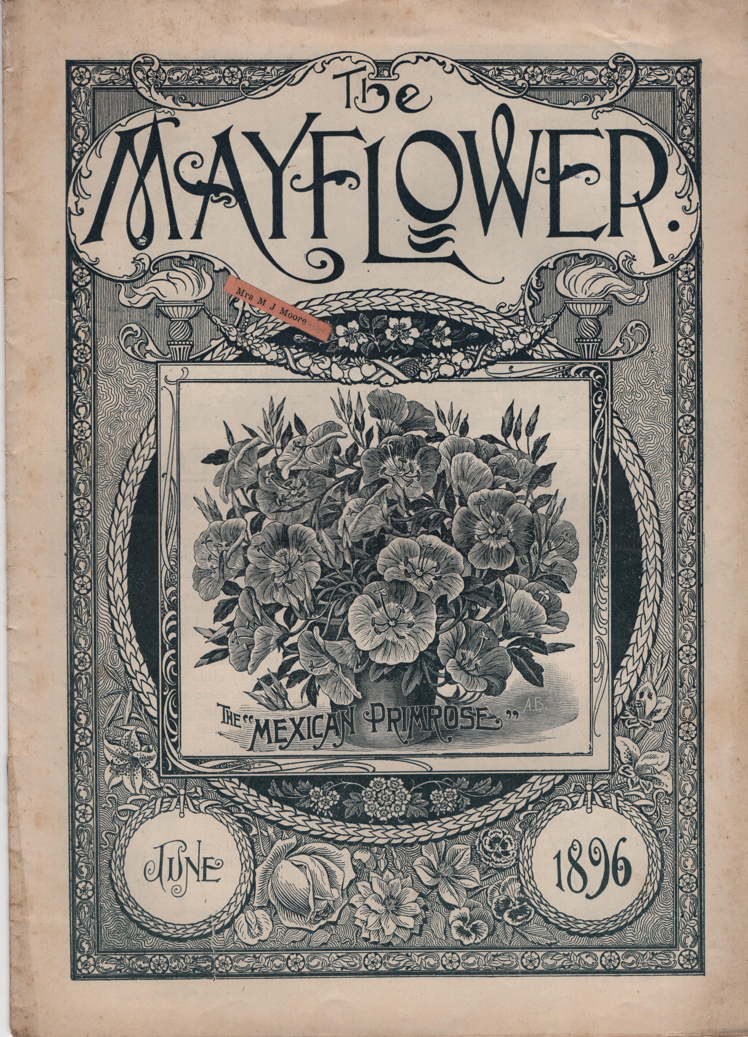 The Mayflower (magazine) June 1896, Volume XII, No 6 (1896) Magazine
