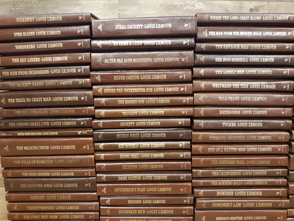 Louis L'Amour Collection - Set of 6 Volumes - Leatherette Hardcovers (The Louis  L'Amour Collection) by Louis L'Amour: Good imitation_leather (1984)