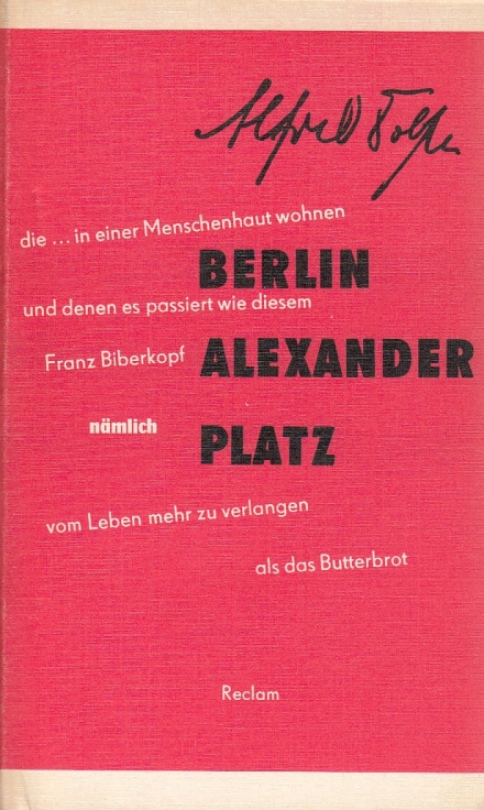 RUB 114: Berlin Alexanderplatz Die Geschichte vom Franz Biberkopf - Döblin, Alfred