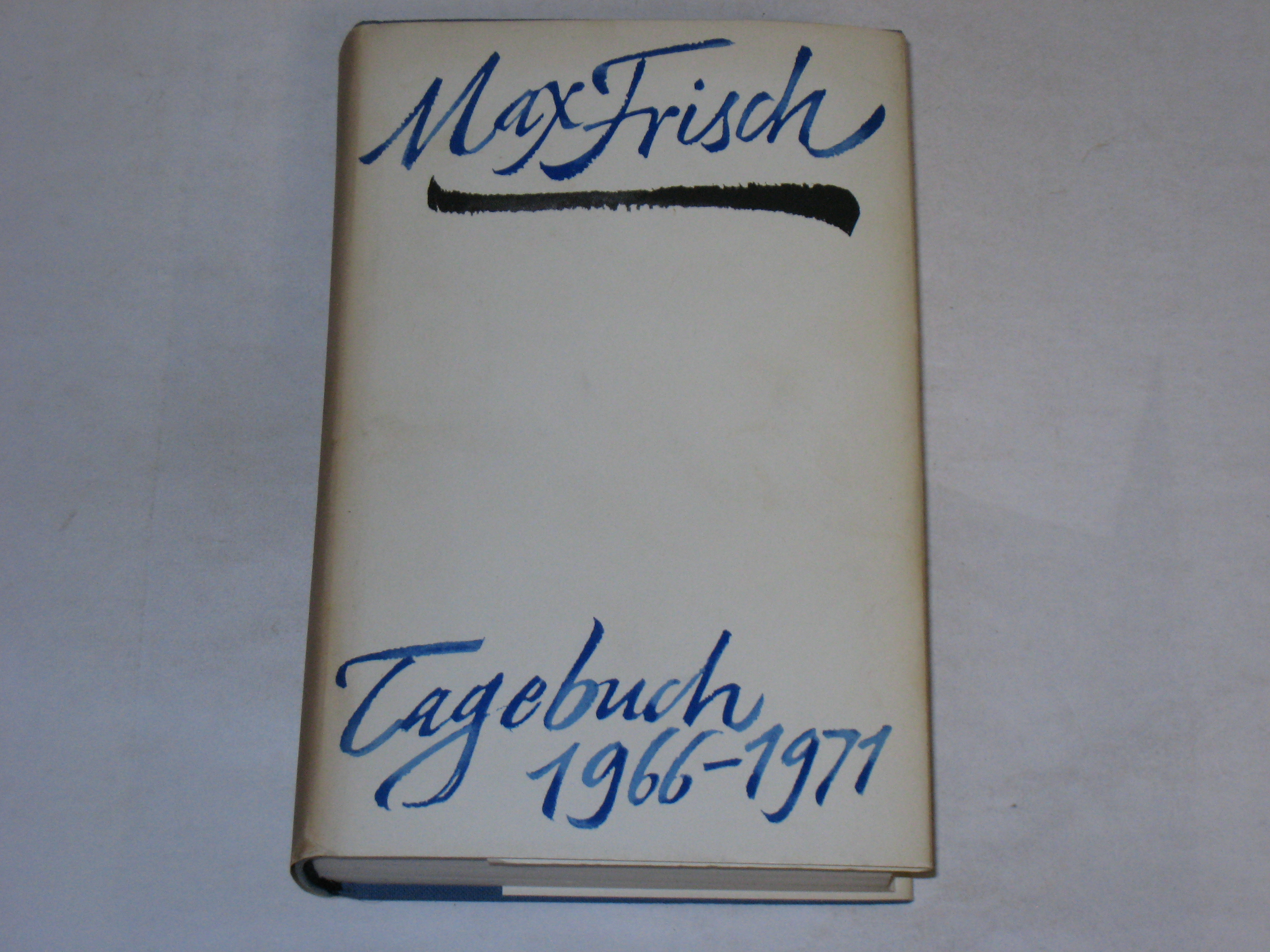 Tagebuch 1966-1971. - Frisch, Max.