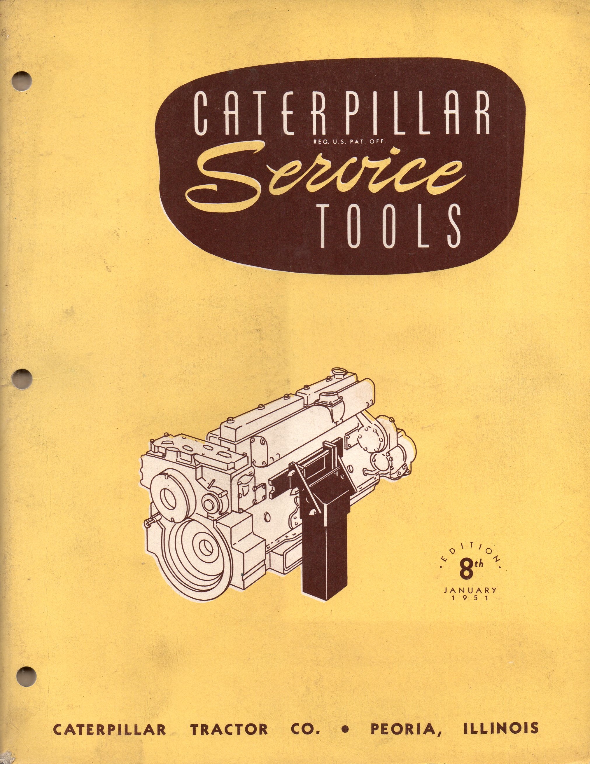Caterpillar Service Tools by Author Unknown Good Paperback (1951