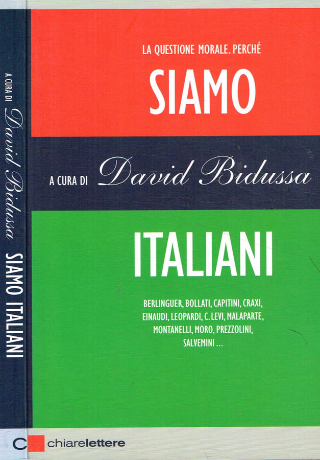 Siamo Italiani - David Bidussa, a cura di