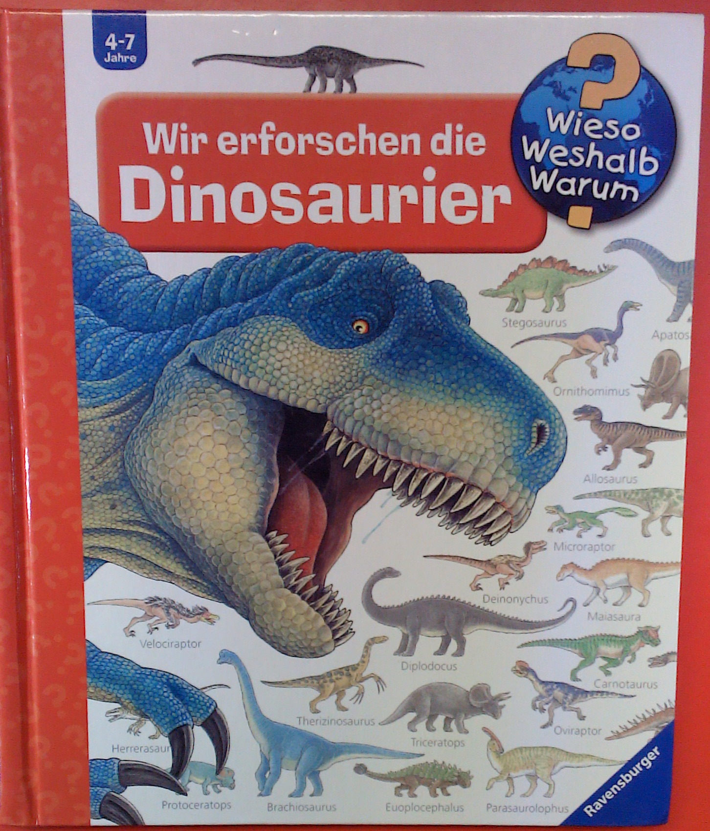 Wir erforschen die Dinosaurier, Wieso weshalb warum-Buch 55 - Angela Weinhold
