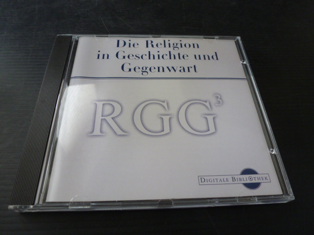 Die Religion in Geschichte und Gegenwart. CD- ROM für Windows 98/ ME/ NT/ 2000/ oderXP. Mac ab OS 10.3. Handwörterbuch für Theologie und Religionswissenschaft. RGG. (= Digitale Bibliothek ; Band 12) - Galling, Kurt