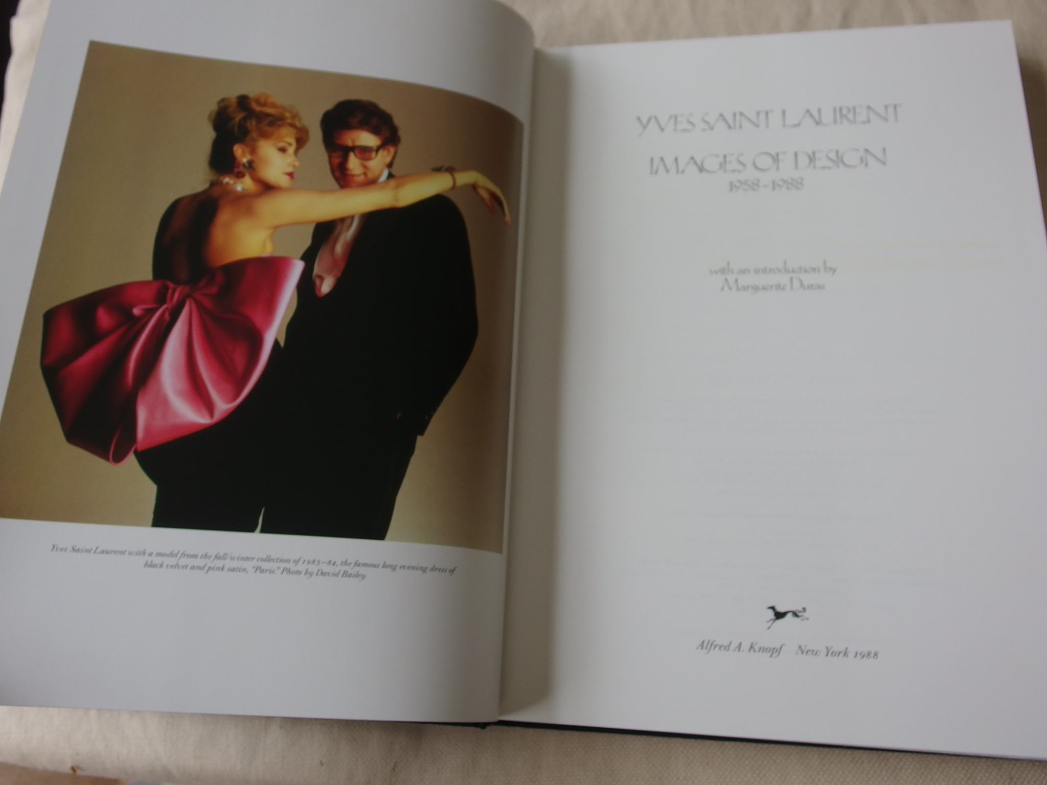 Yves Saint Laurent: Images of Design, 1958-1988 by Yves Saint