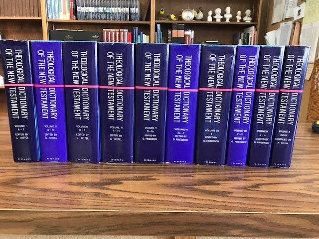 Theological Dictionary Of The New Testament. Theological Dictionary Of The New Testament.