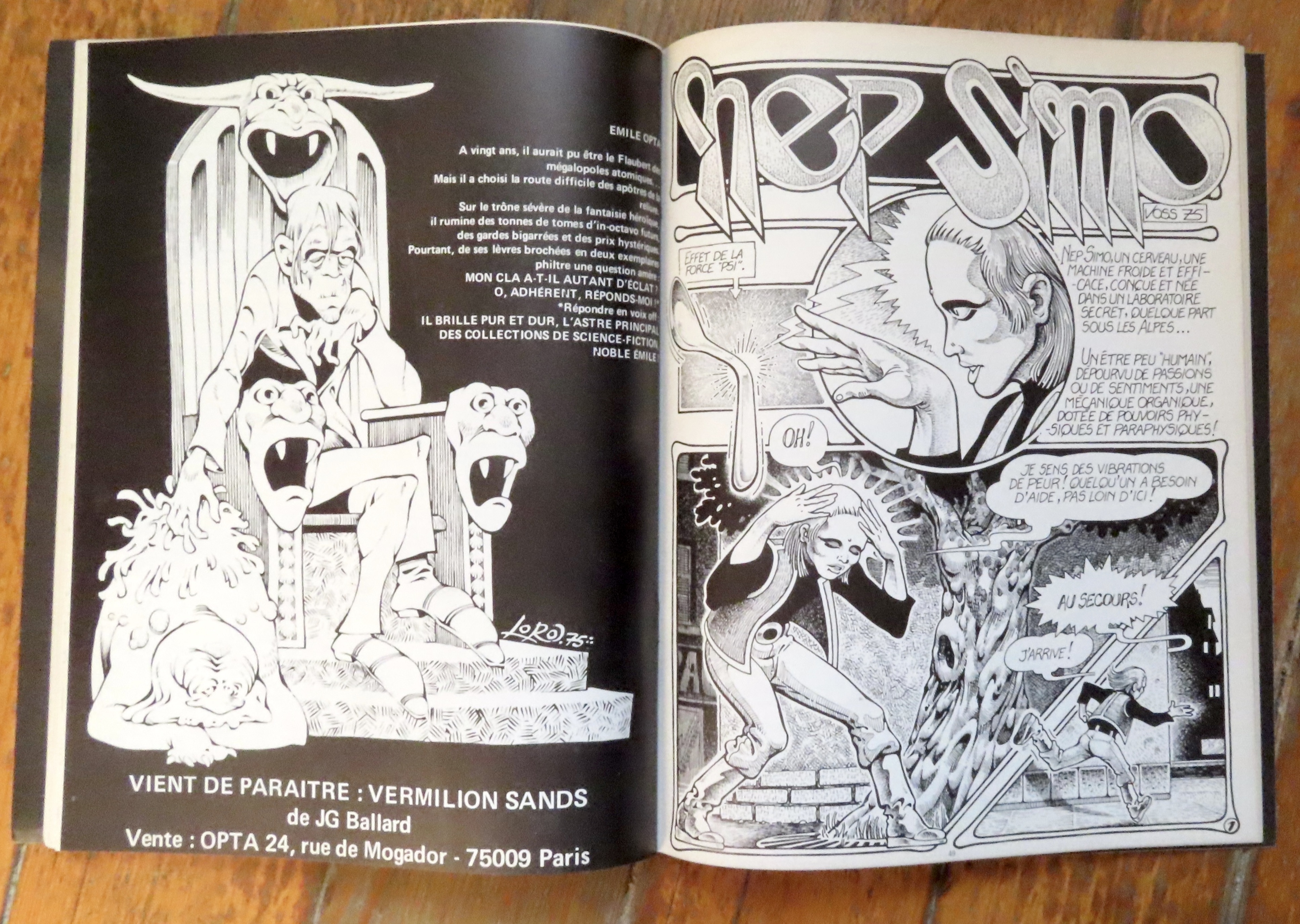 Métal Hurlant numéro 4. by Collectif - Moebius, Alexis, Druillet ...