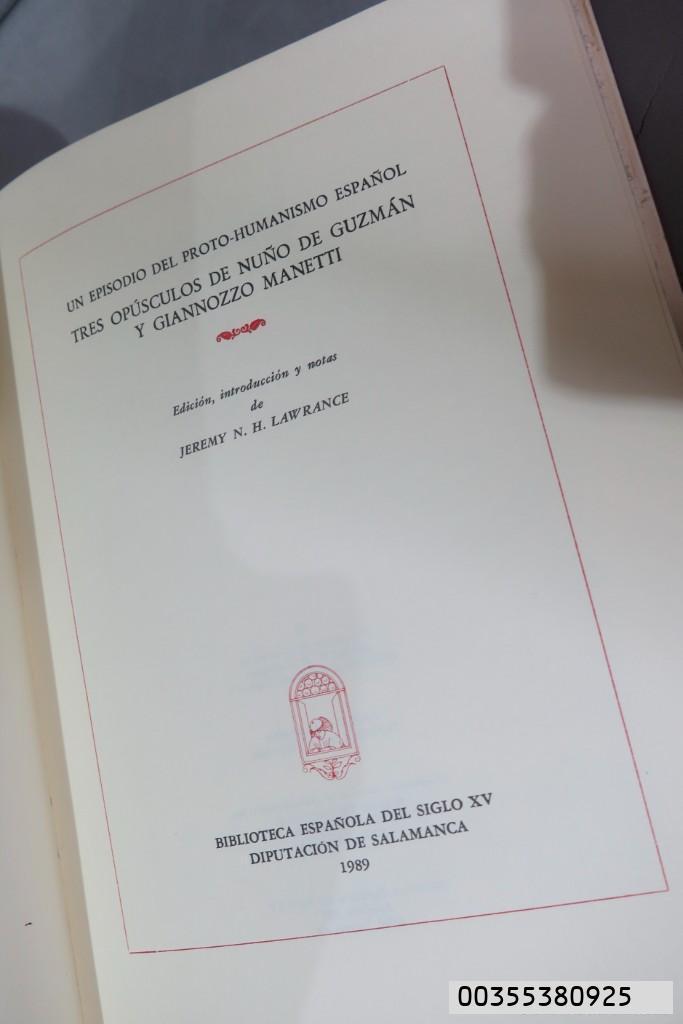 Un episodio del proto-humanismo español. Tres opúsculos de Nuño de ...