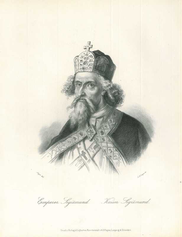 Portrait of Sigismund, Holy Roman Emperor by Albert Henry Payne (1812 ...