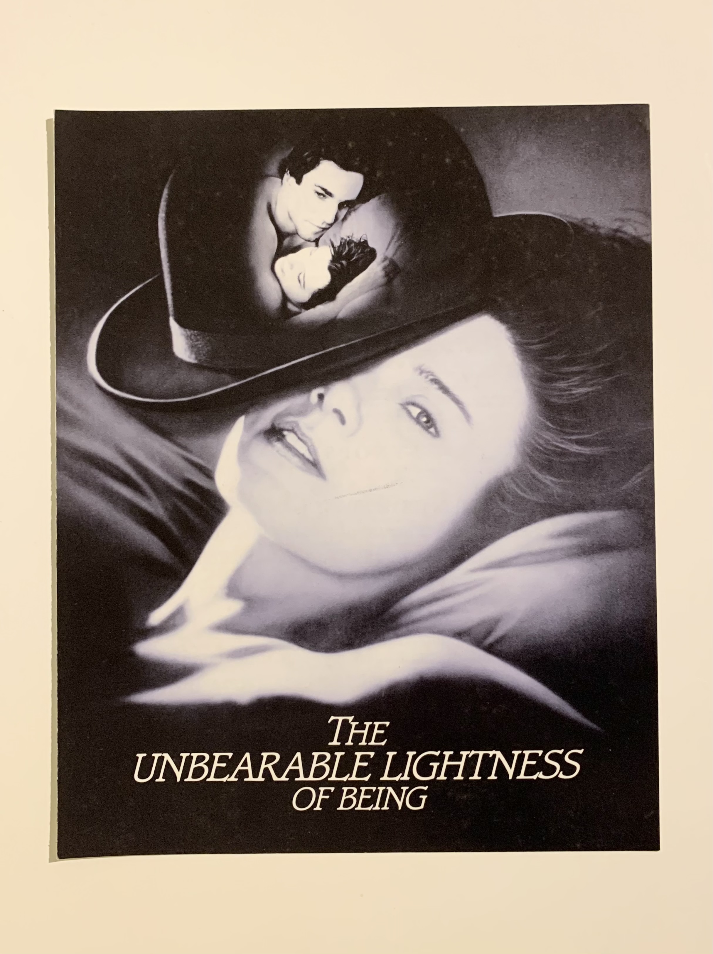 The Unbearable Lightness of Being. Film publicity Leaflet. by KAUFMAN, Philip. (Director