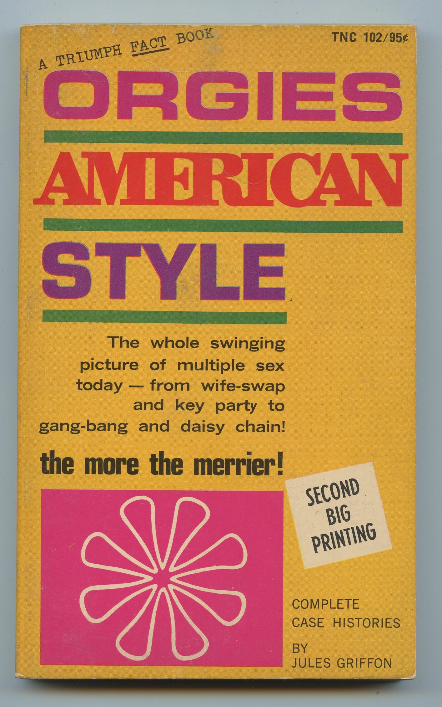 Orgies American Style by GRIFFON, Jules Very good Softcover (1968) Second Big Printing