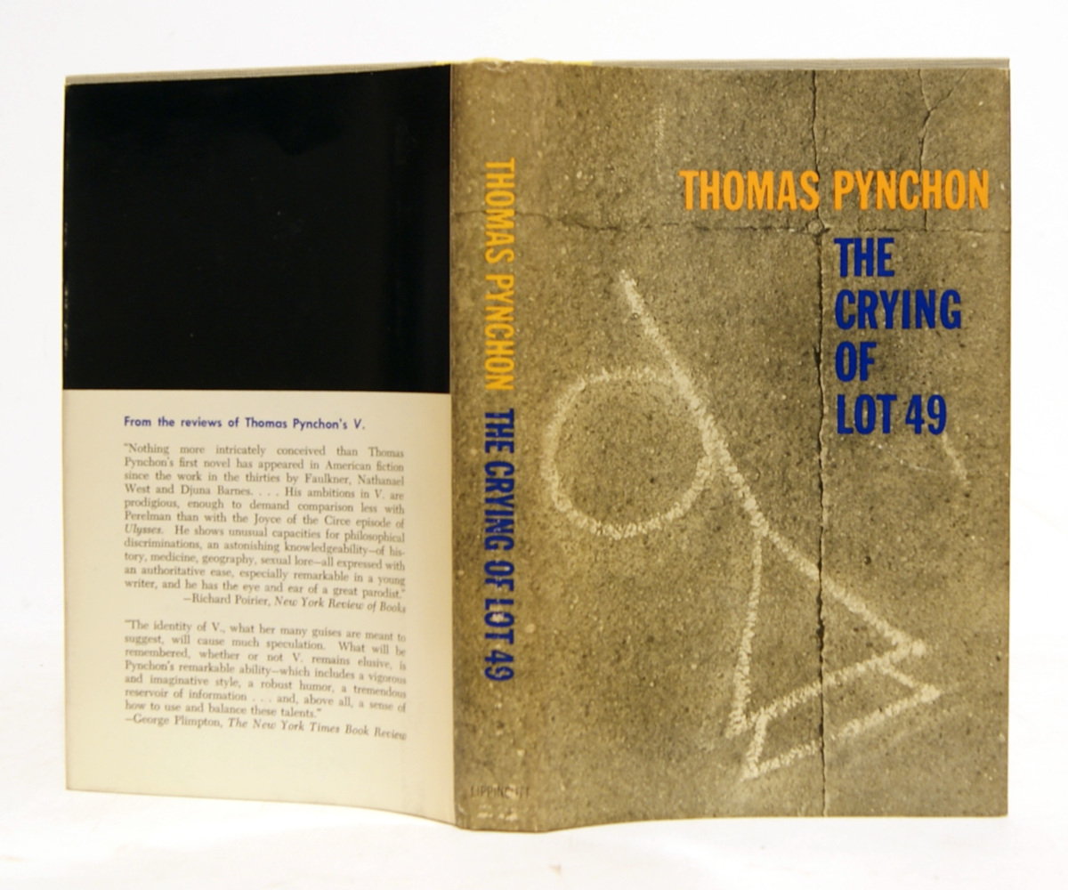 The Crying Of Lot 49 by Pynchon, Thomas Fine Hardcover (1966) First Edition. Arundel Books