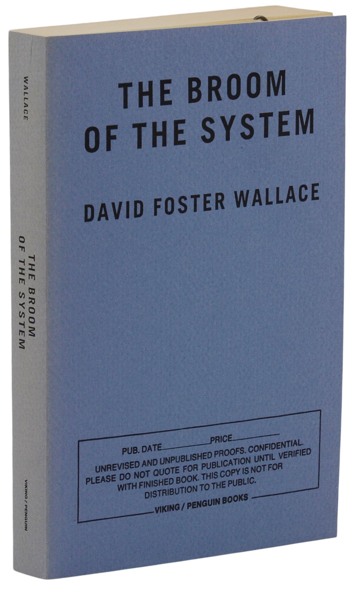 The Broom of the System - Wallace, David Foster