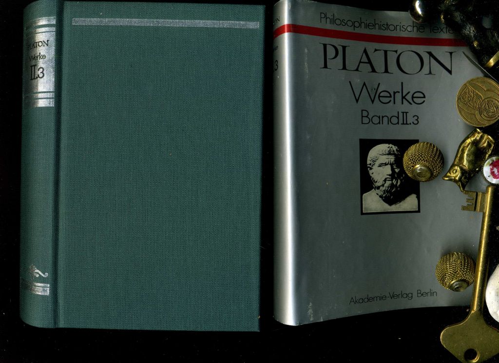 Platon Werke Band II.3. : Band II.3: Phaidon - Philebos. Anhang. Mit 339 Seiten. In der Reihe: Philosophiehistorische Texte. - Platon