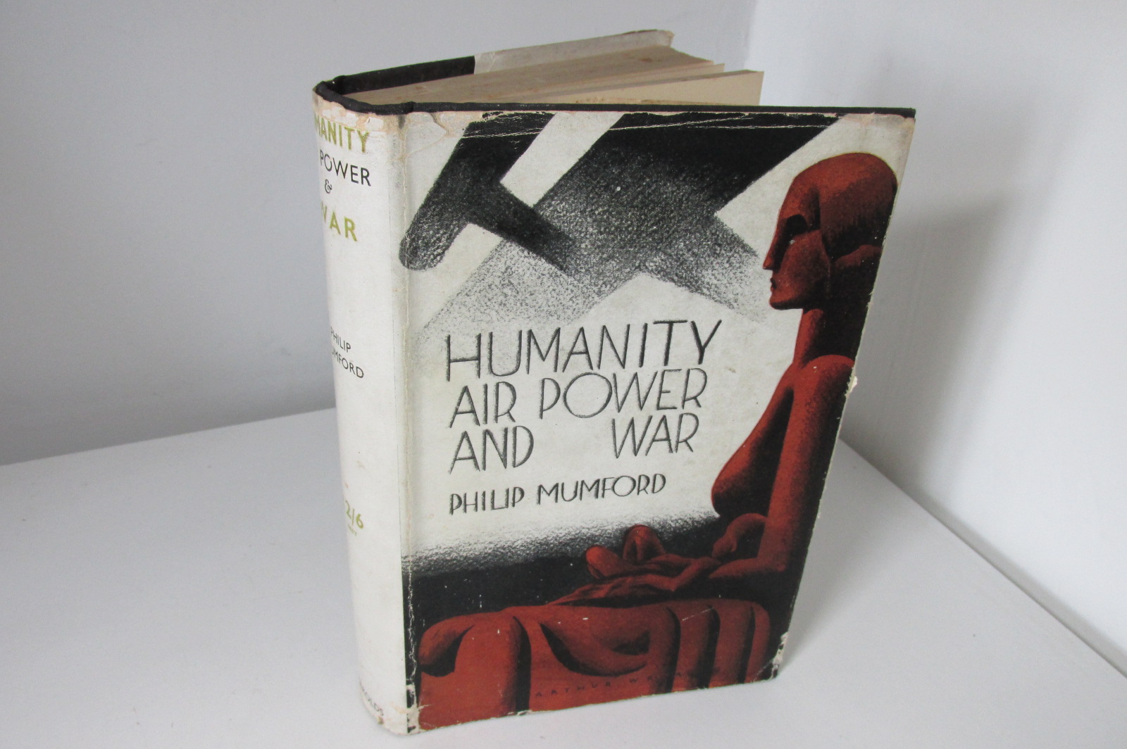 Humanity, Air Power & War by Philip Mumford, 1936, 1st, Rare in dust wrapper Philip Mumford [Good]