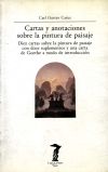 Cartas y anotaciones sobre la pintura de paisaje - Carl Gustav Carus