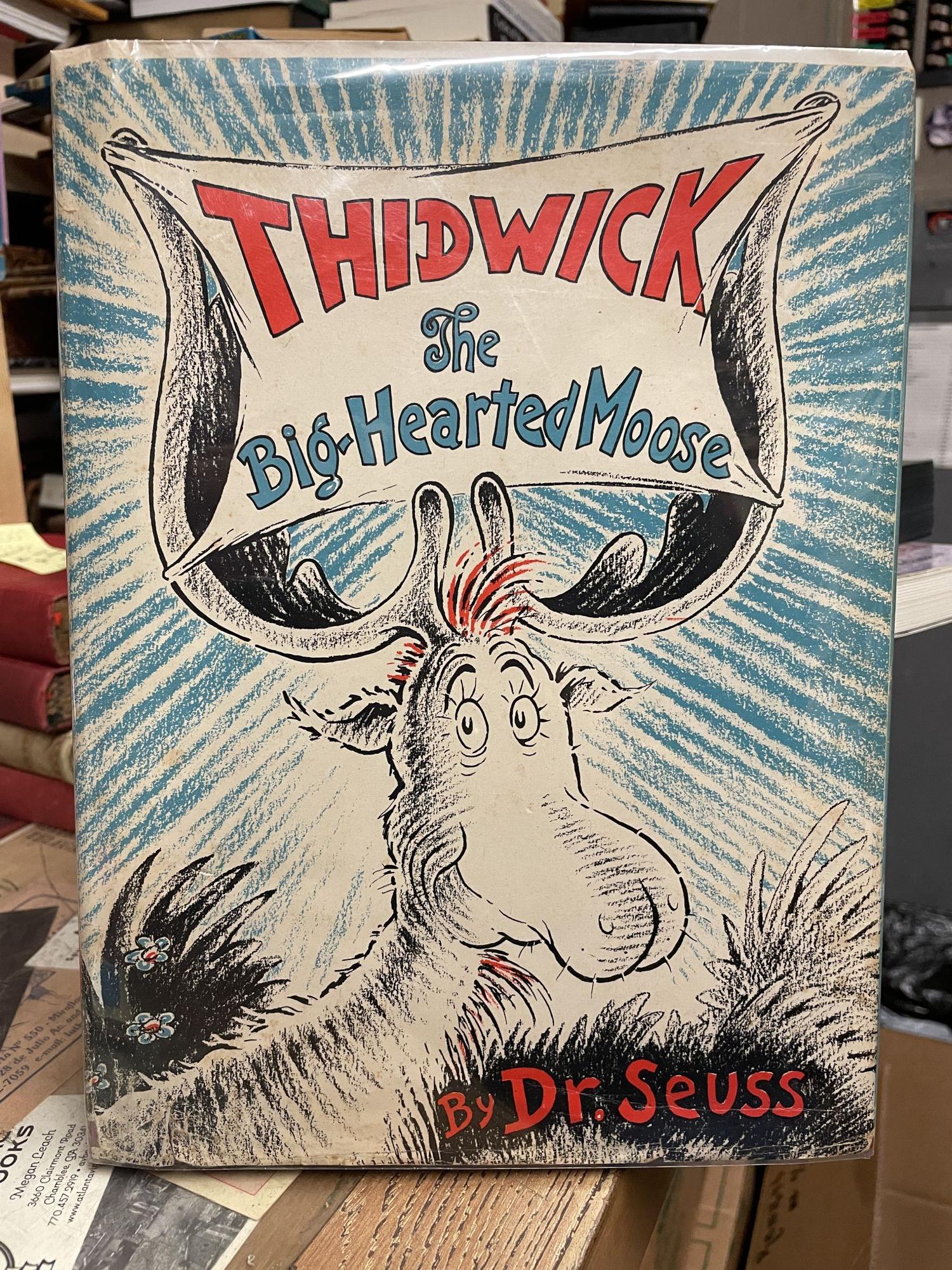 Thidwick the Big-Hearted Moose Dr. Seuss [Good] [Hardcover]