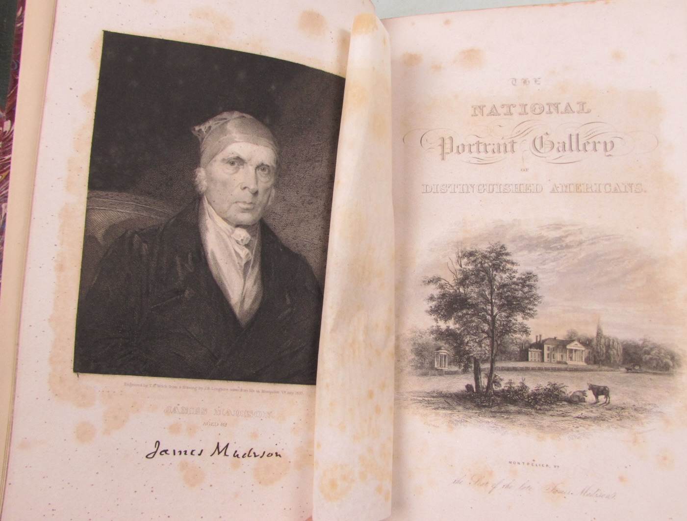 The National Portrait Gallery of distinguished Americans