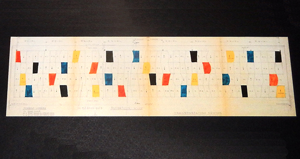 [First Edition] Ellsworth Kelly: Sculpture for A Large Wall 1957, Exhibition Announcement Card 1998 Kelly, Ellsworth