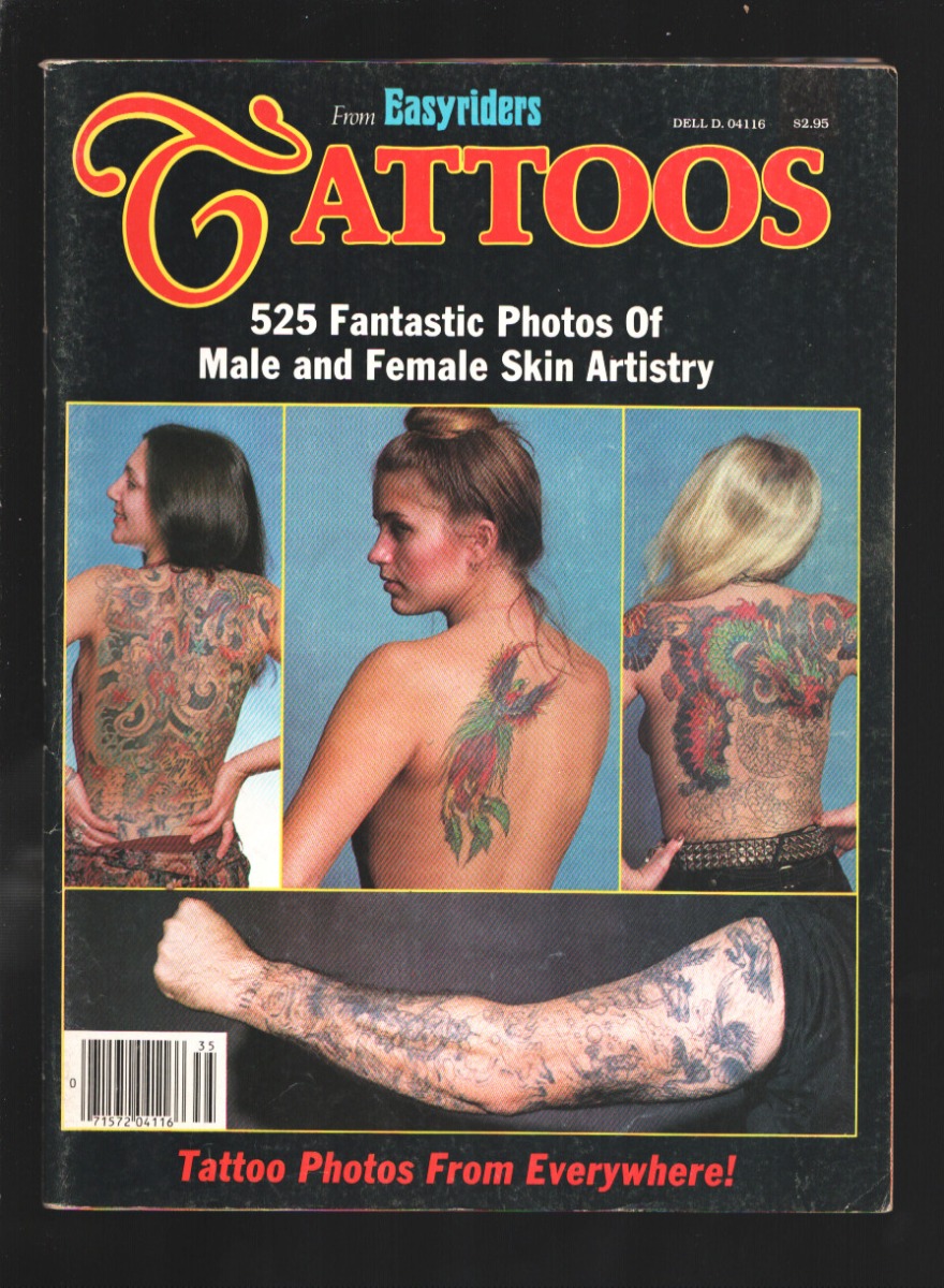Tattoos #1 1981-1st issue -From 'Easyriders'-Over 500 tattoo photos-One of the earliest Tattoo mags-FN-: (1981) Revista&nbsp;/&nbsp;Publicación