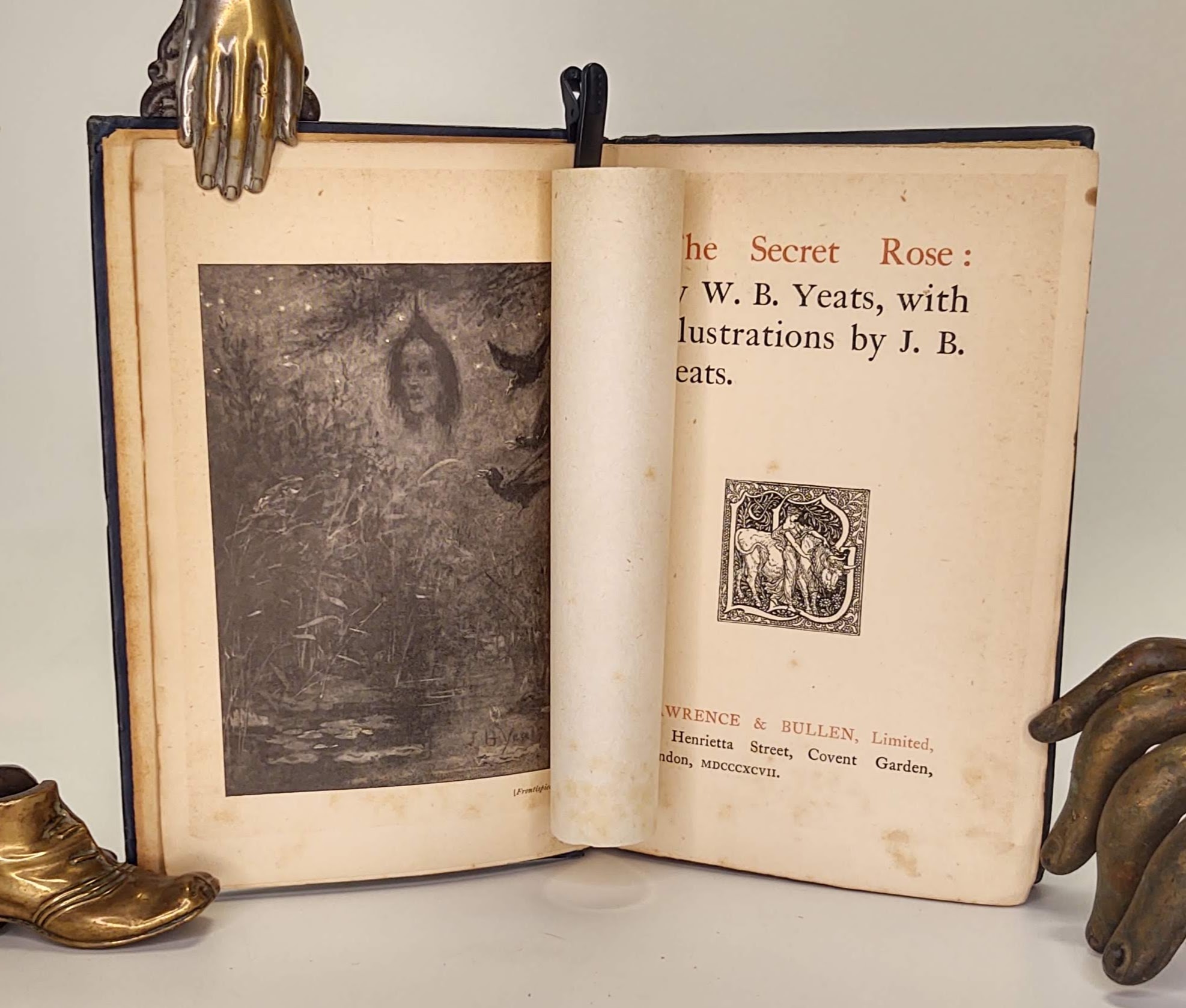 The Secret Rose [First Edition] by W. B. Yeats Good Hardcover (1897