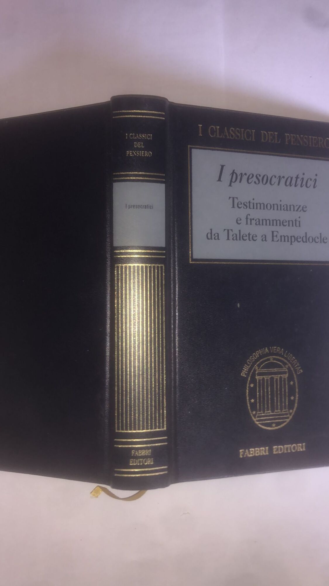 I presocratici. Testimonianze e frammenti da Talete a Empedocle - a cura di Alessandro Lami