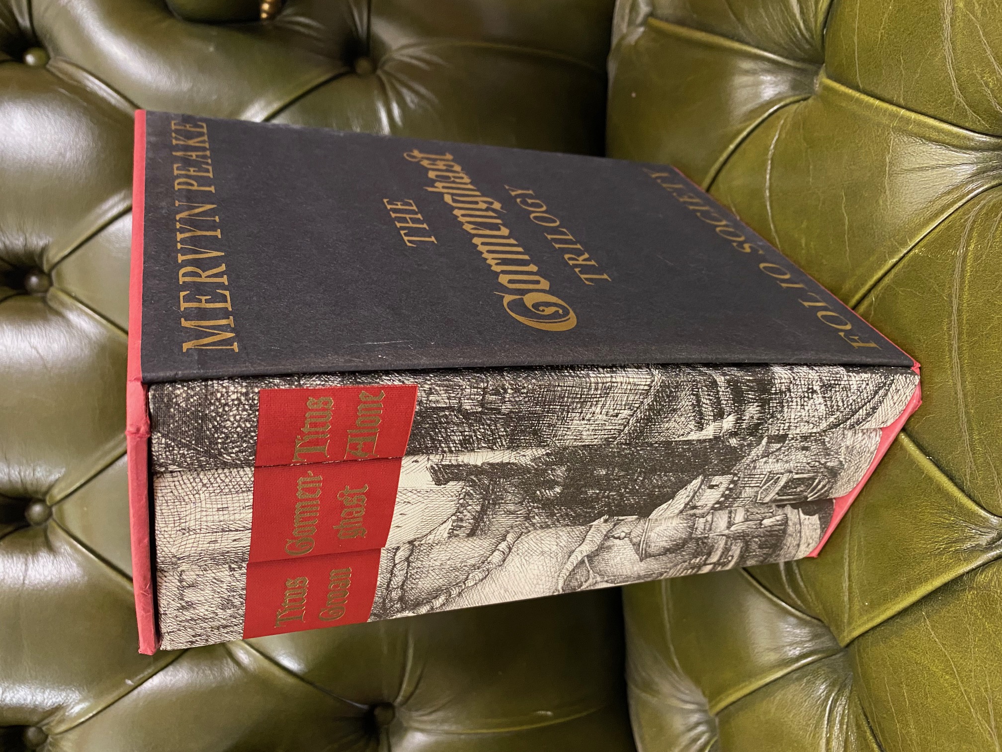 The Gormenghast Trilogy Peake, Mervyn [Near Fine] [Hardcover]