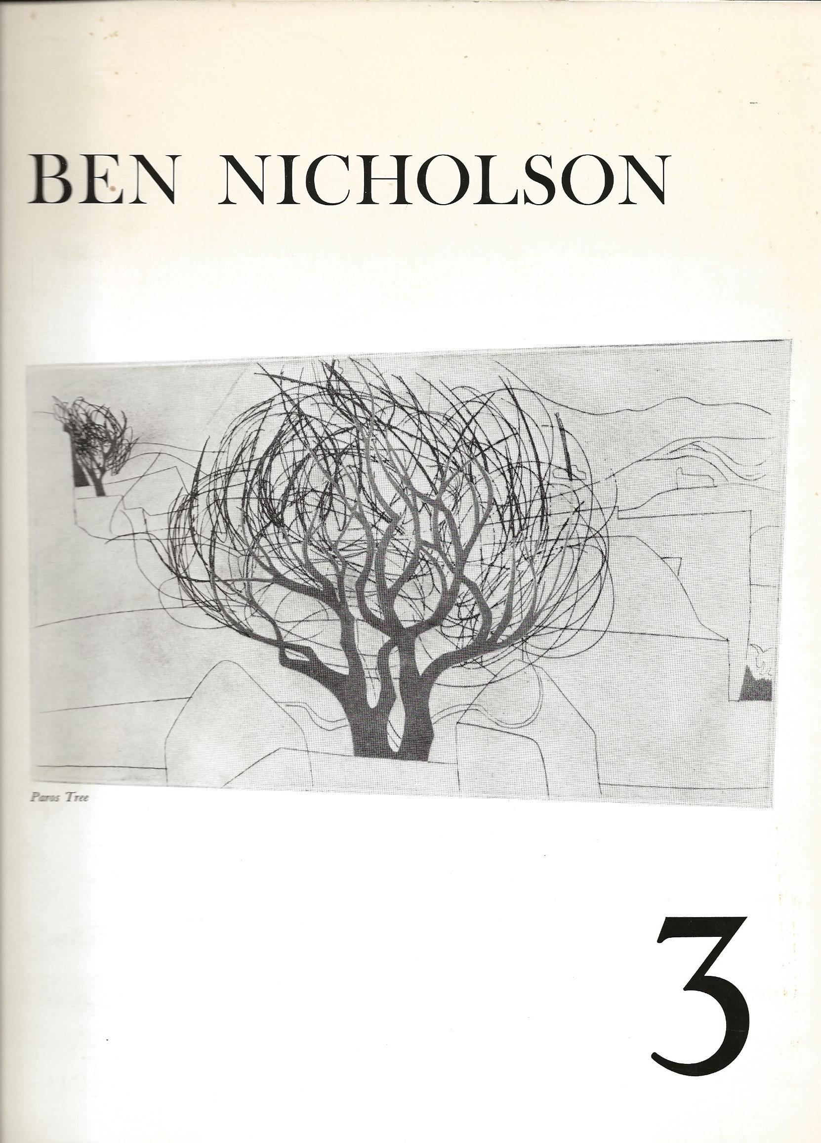 Ben Nicholson 3 - prospectus for a suite of 10 etchings by