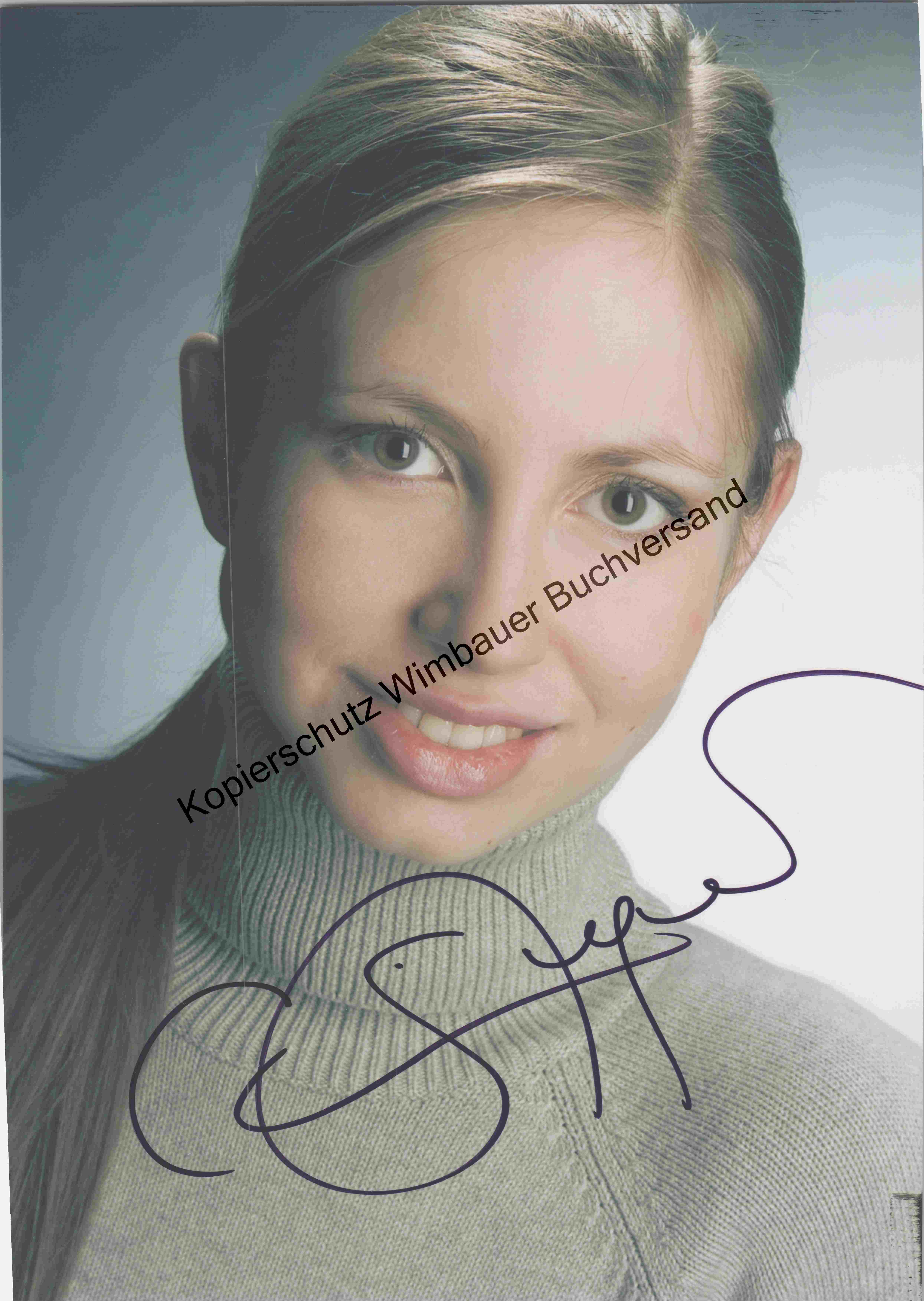 Original Autogramm Christiane Stenger /// Autograph signiert signed ...
