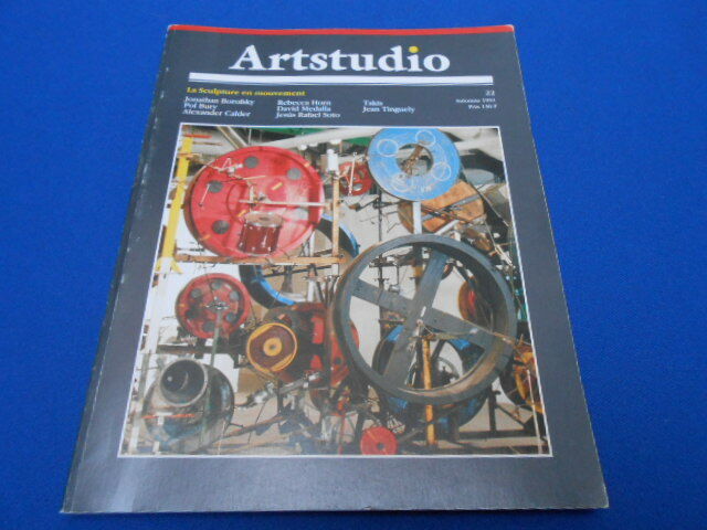 REVUE. ARTSTUDIO. La Sculpture en mouvement. Automne 1991. N°22 Collectif / BURY P. / CALDER A. / HORN R. / TAKIS / TINGUELY J [ ]
