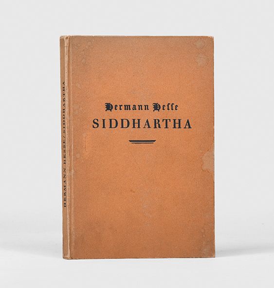 Siddhartha. Eine indische Dichtung. HESSE, Hermann. [ ]
