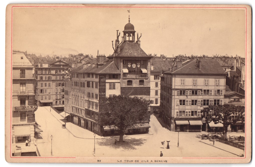 Fotografie Garcin, Geneve, Ansicht Geneve, La Tour de Lile, Fabrique Vacheron Constantin [ ]