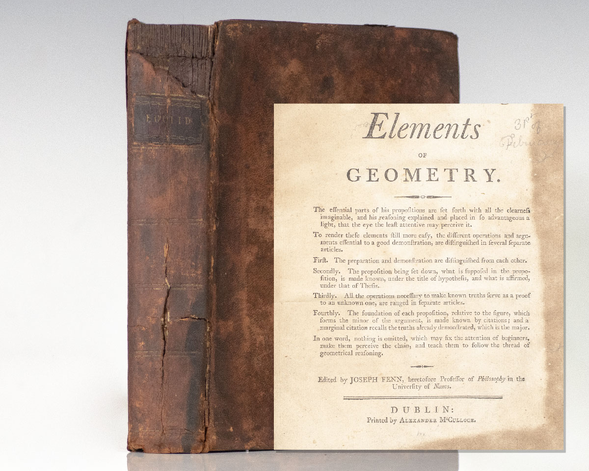 The Elements of Geometry. - Euclid