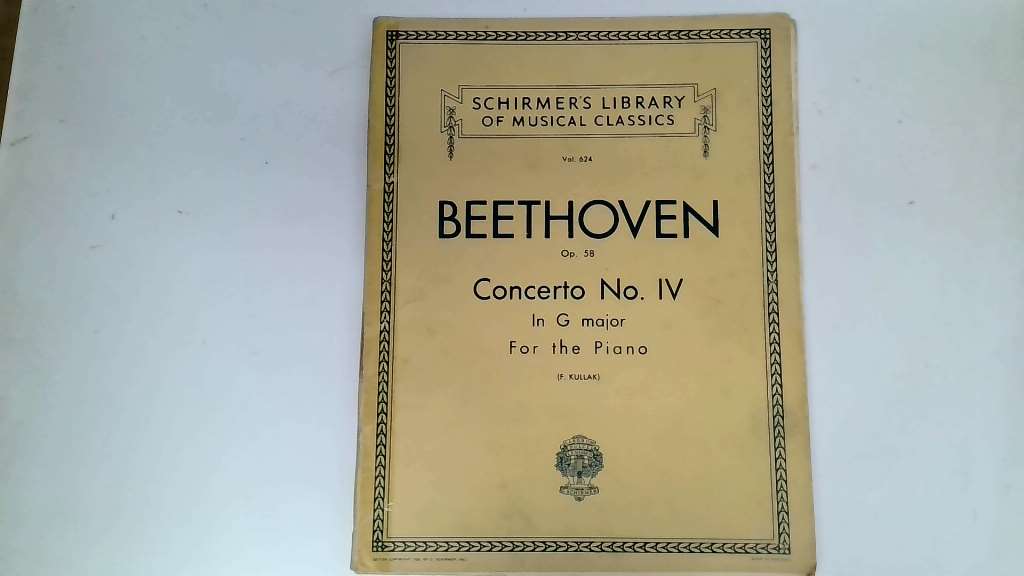 Piano Concerto No.4 in G Major Op.58 - Ludwig Van Beethoven