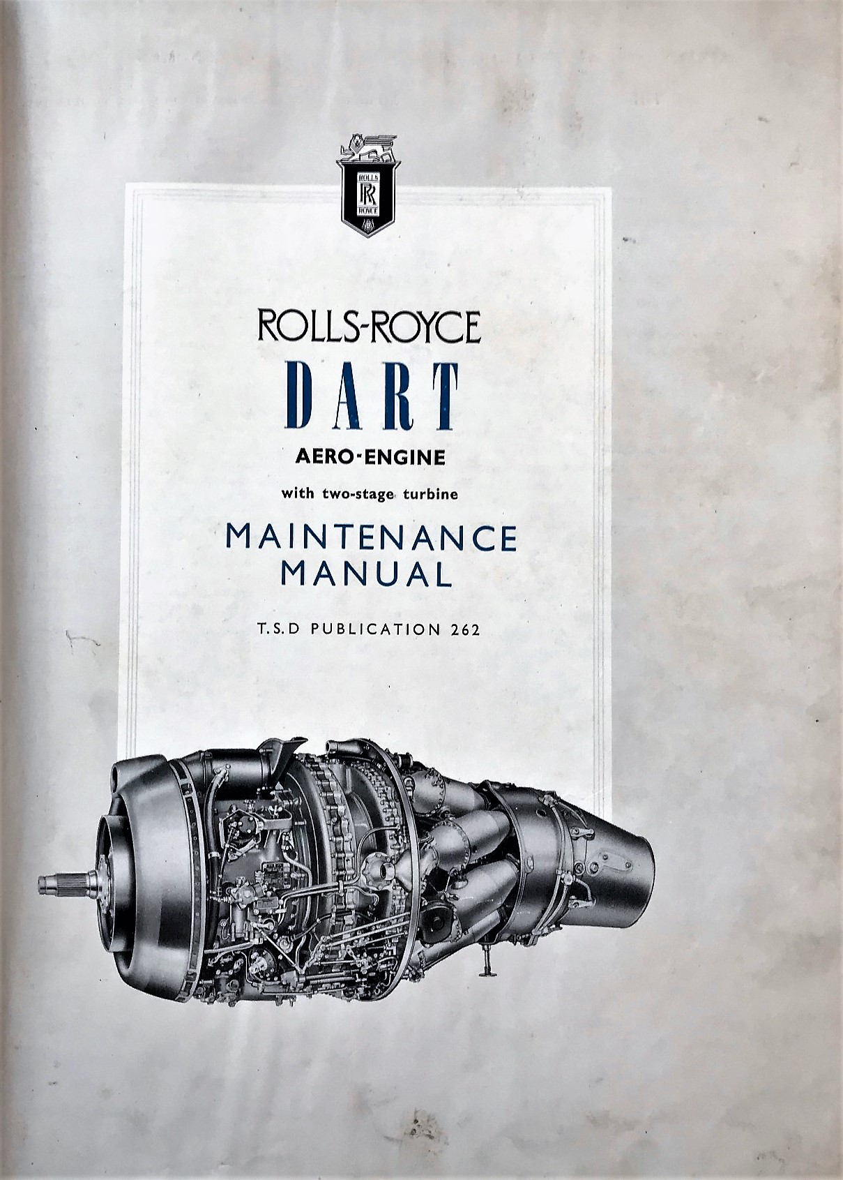 Complete photocopied folder of a Rolls Royce Merlin engine maintenance  manual Qty