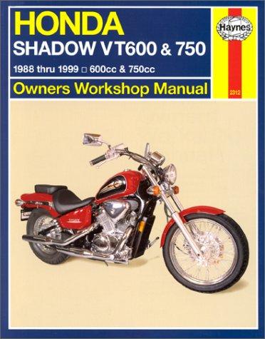 Honda Shadow 600 and 750 (1988-99) (Haynes Automotive Repair Manuals) - Stubblefield, Mike,Haynes, J. H.