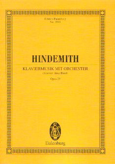 Klaviermusik mit Orchester - Hindemith, Paul (1895-1963)