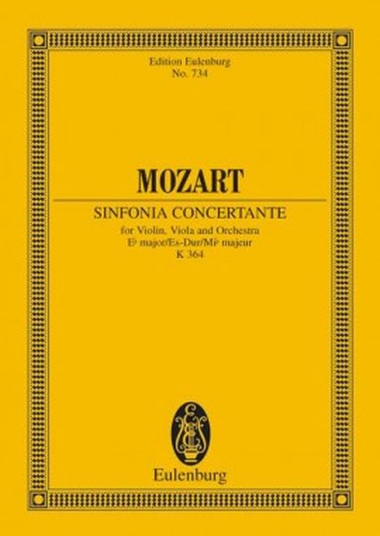 Sinfonie Concertante Es-dur KV 364 - Mozart, Wolfgang Amadeus