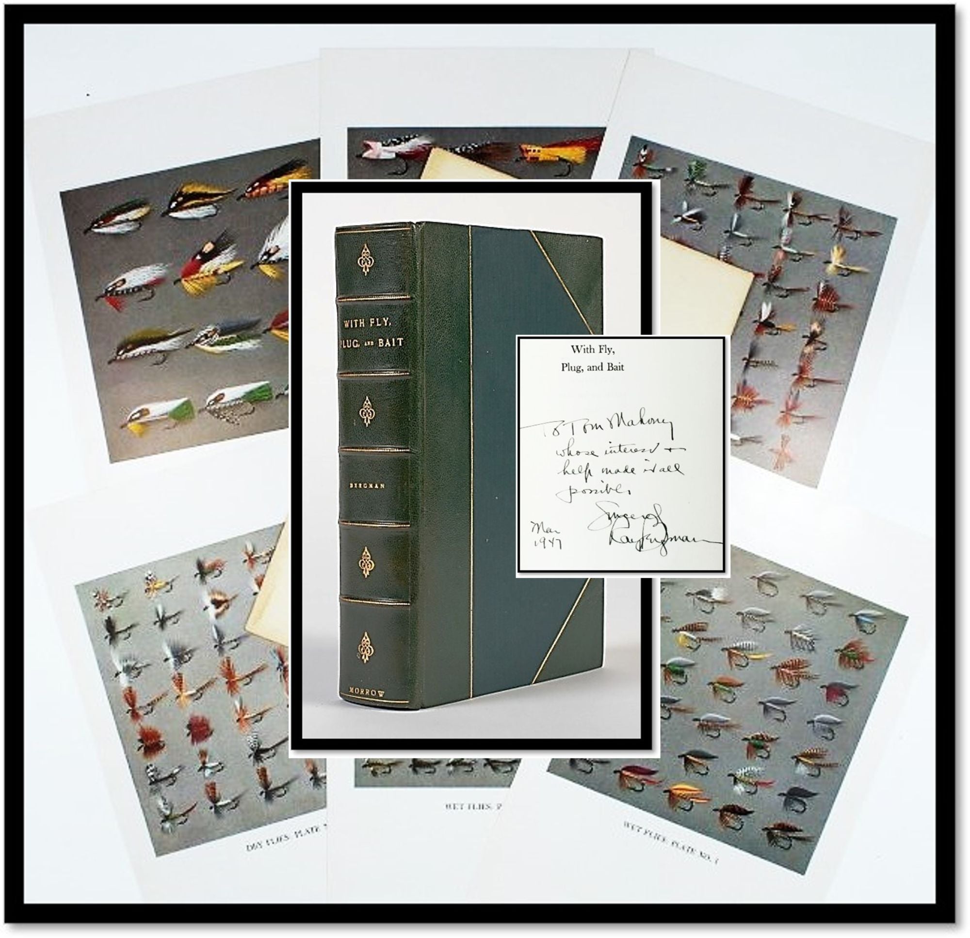 [Fly-Fishing] With Fly, Plug, and Bait Bergman, Ray [ ] [Hardcover]
