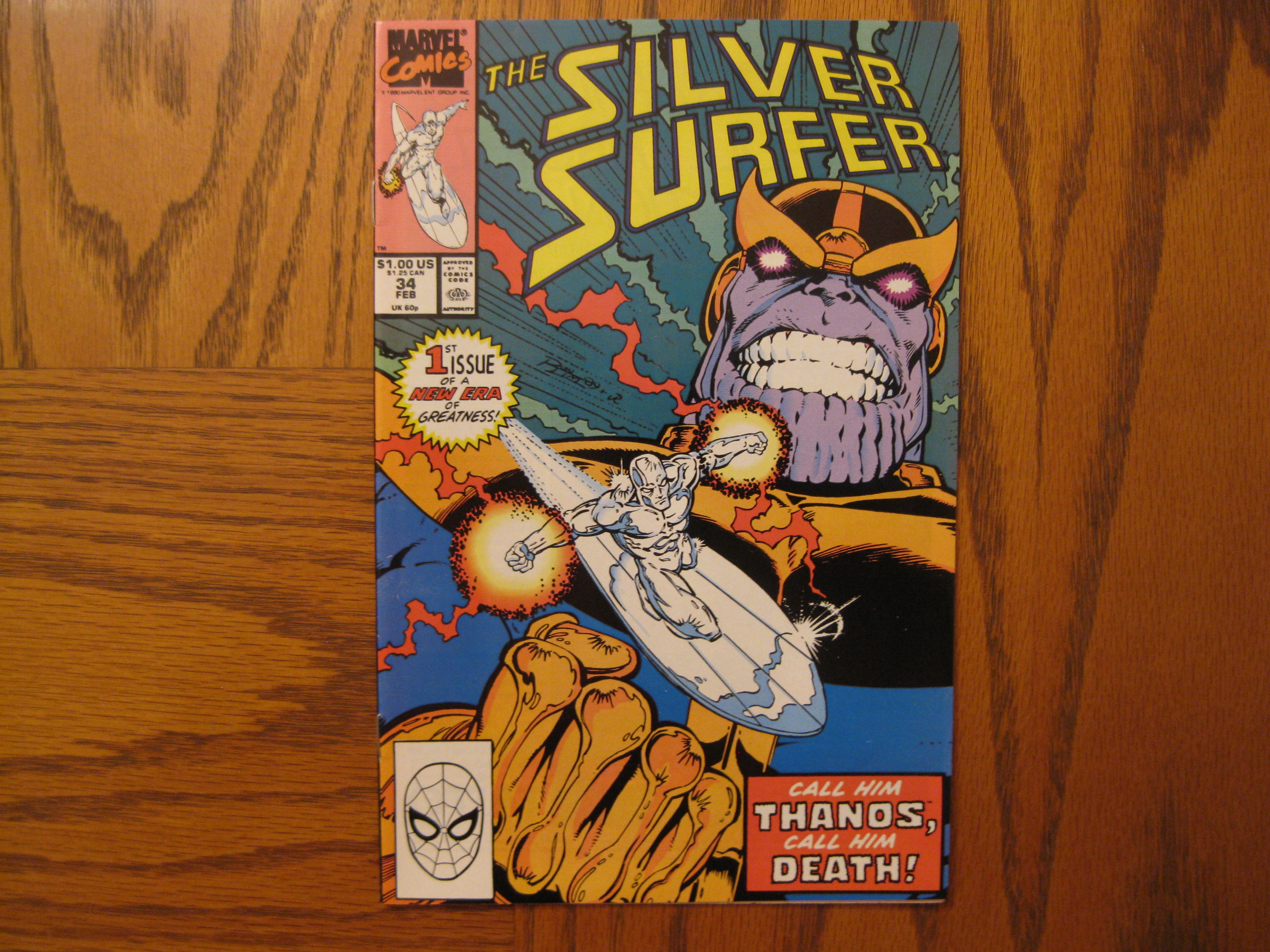 Marvel Silver Surfer Thanos Comics Volume 3 34 1990 and 50