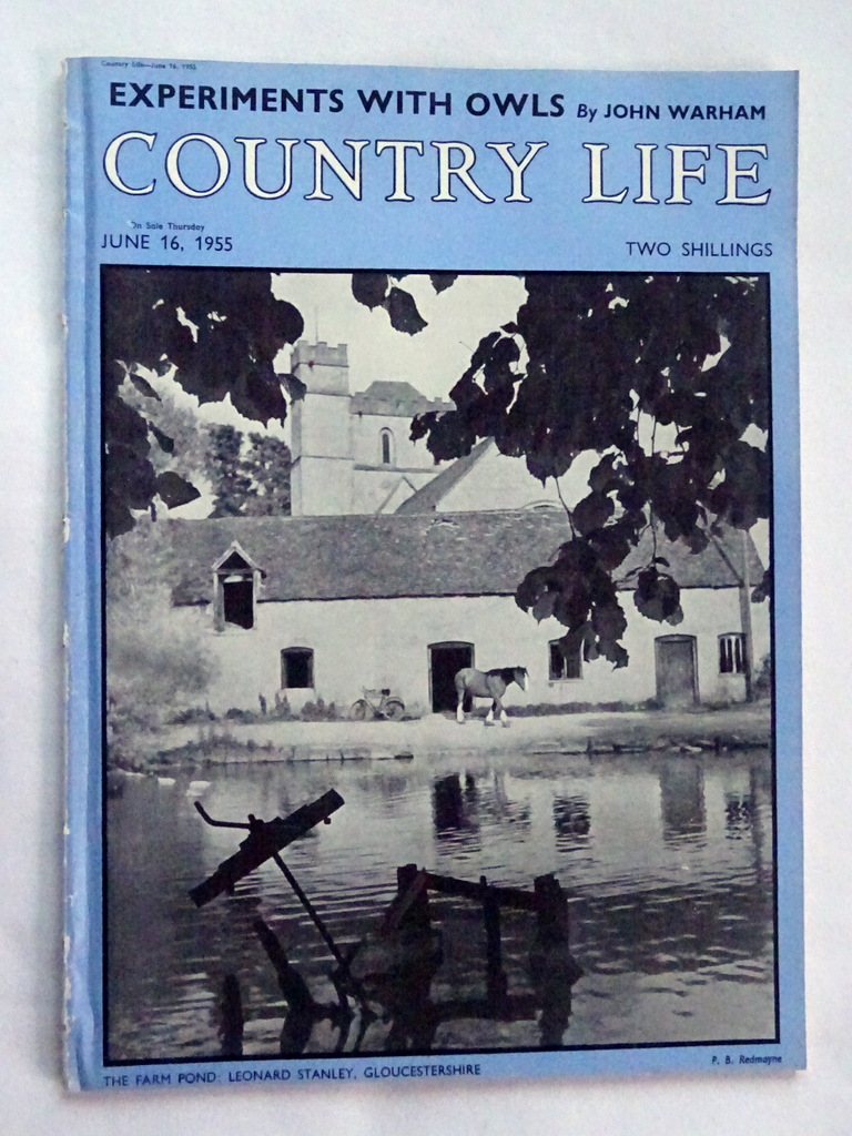Country Life Magazine. 1955, June 16th. No 3048. Combe, Devon Part