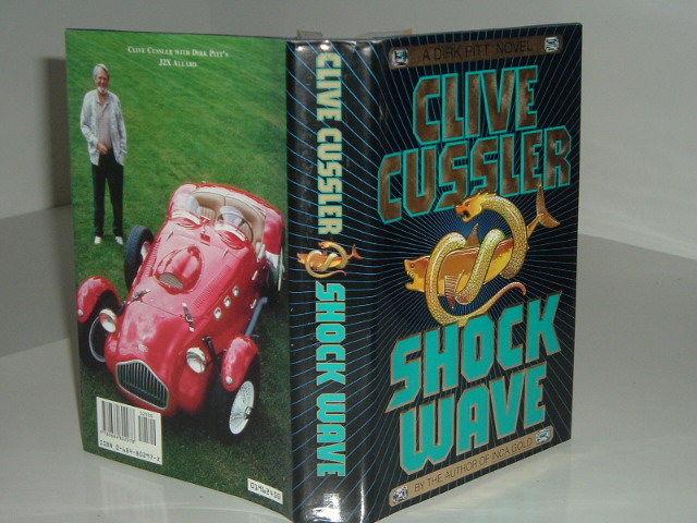 SHOCK WAVE by CLIVE CUSSLER: Very Good Hardcover (1996