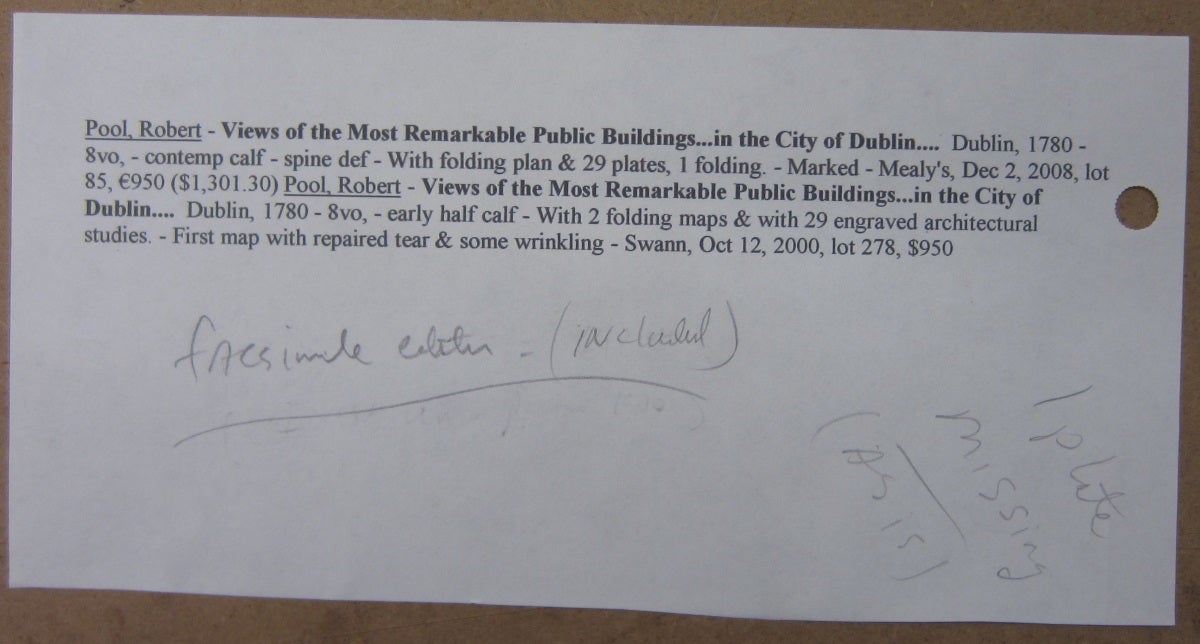 Views of the Most Remarkable Public Buildings , Monuments and other