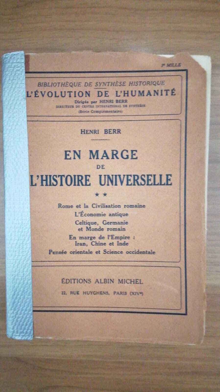 Abebooks En marge de l'histoire universelle vol. 2^