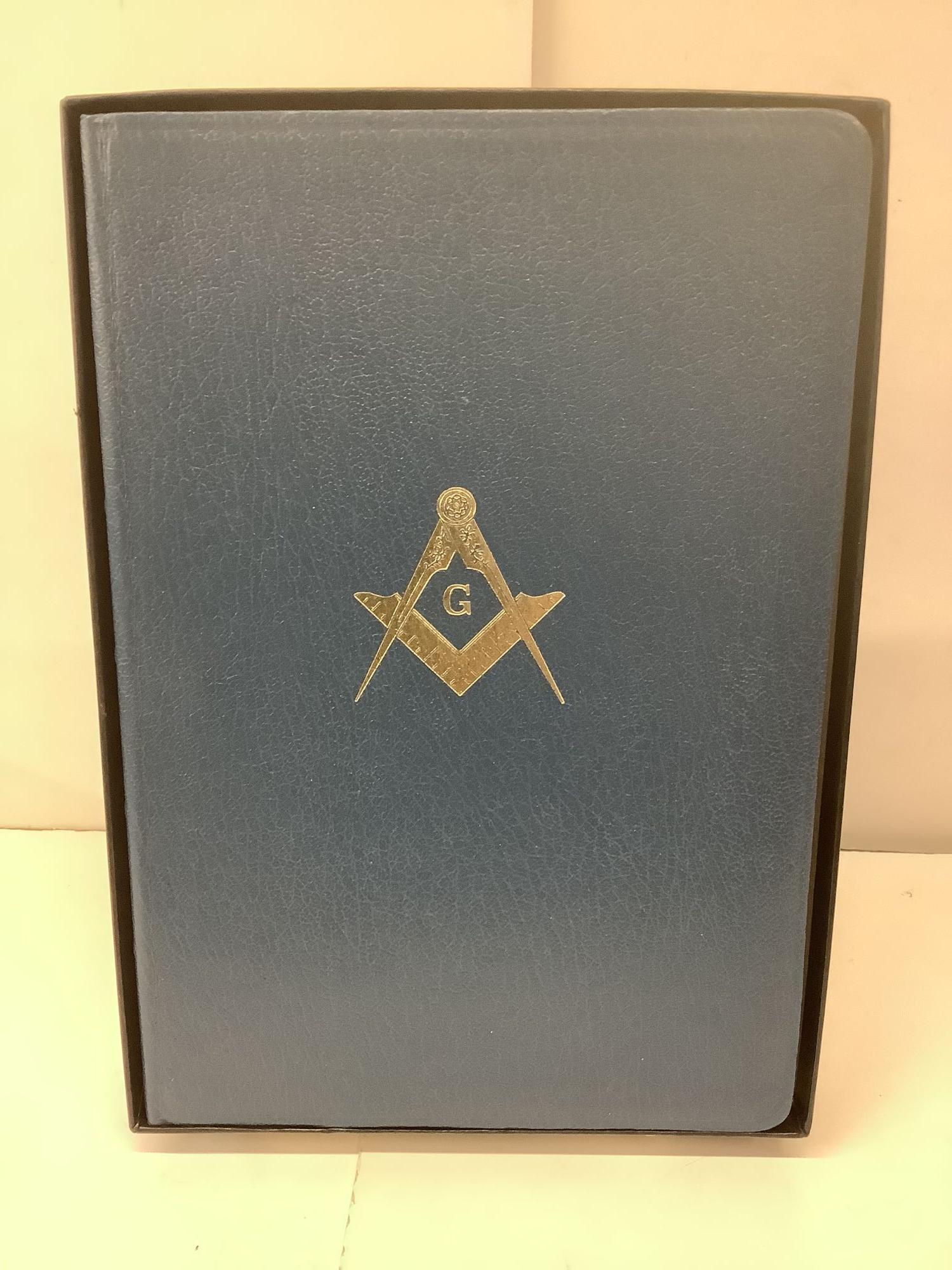 Holman Masonic Bible, KJV, in Original Box Good 8Vo Softcover (1968