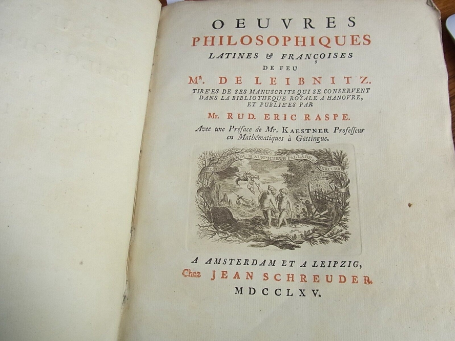 Gottfried Leibniz - AbeBooks