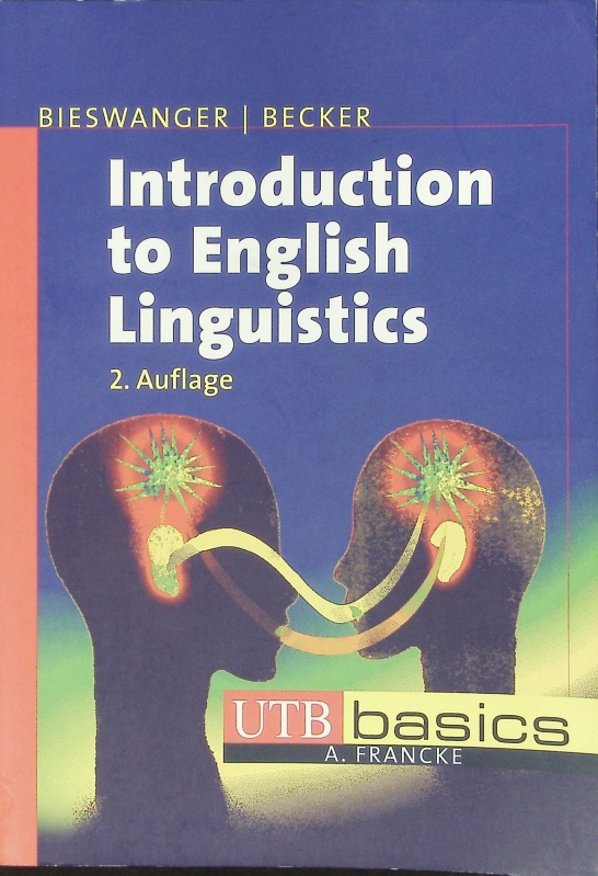 Introduction to English Linguistics. - Bieswanger, Markus