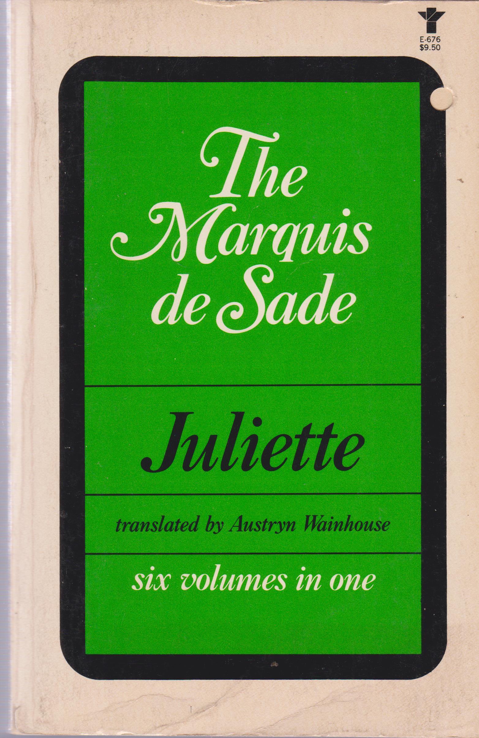 Juliette - Sade, Marquis de